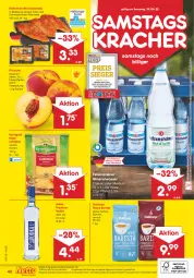 Gazetka promocyjna Netto Marken-Discount - Filial-Angebote - Gazetka - ważna od 25.06 do 25.06.2022 - strona 40 - produkty: Alwa, angebot, angebote, barbecue, bestpreis, bohne, bohnen, chili, dallmayr, discount, eis, fleisch, gerolsteine, gerolsteiner, Holz, kaffee, kaffeebohnen, Käse, käsescheiben, kerrygold, kracher, kräuter, marinade, marken-discount, mineralwasser, minutensteaks, ndk, pfirsich, pfirsiche, premium vodka, reis, Schal, Schale, steak, steaks, steiner, Ti, versandkostenfrei, vodka, wasser, ZTE