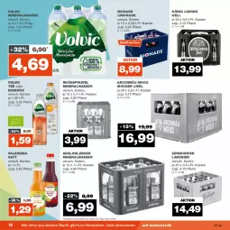 Gazetka promocyjna Real - Gazetka - ważna od 09.09 do 09.09.2023 - strona 16 - produkty: adelholzener, Alwa, bier, bio, bionade, eis, flasche, glasflasche, Holz, limo, limonade, mineralwasser, reis, RhönSprudel, saft, Sprudel, tee, Ti, valensina, volvic, wasser, ZTE