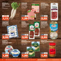 Gazetka promocyjna Real - Gazetka - ważna od 09.09 do 09.09.2023 - strona 4 - produkty: Alpenhain, auer, aufschnitt, Bau, Bauer, bergader, brezel, Brezeln, camembert, camembert creme, creme, eis, händlmaier, Hausmacher, houdek, kabanos, Käse, Kugel, mac, obazda, reis, Rettich, salami, senf, Ti, wiesbauer, ZTE