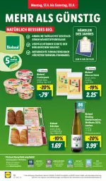 Gazetka promocyjna Lidl - Aktionsprospekt - Gazetka - ważna od 22.04 do 22.04.2023 - strona 14 - produkty: Bau, bio, bioland, brötchen, discount, eis, erde, frucht, Fruchtquark, gewürz, Käse, LG, mac, quark, reis, riesling, tender, Ti, wein, Weißwein