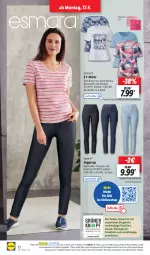Gazetka promocyjna Lidl - Aktionsprospekt - Gazetka - ważna od 22.04 do 22.04.2023 - strona 16 - produkty: angebot, Bau, baumwolle, dell, eis, elle, esmara, gin, Mode, ndk, reis, Schal, Schale, shirt, shirts, T-Shirt, Ti, wolle, ZTE