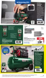 Gazetka promocyjna Lidl - Aktionsprospekt - Gazetka - ważna od 22.04 do 22.04.2023 - strona 27 - produkty: adapter, batterie, Bleistift, eier, eis, Elan, Holz, koffer, kompressor, LG, Parkside, reis, Ria, säge, stichsäge, Ti, wasser, weck, ZTE