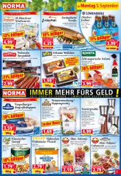 Gazetka promocyjna Norma - Norma - Gazetka - ważna od 12.09 do 12.09.2022 - strona 7 - produkty: aqua, Becher, bier, burger, Cabanossi, chili, eintopf, eis, elle, erbsen, filet, flasche, fleisch, forelle, gewürz, Gewürzmühle, HP, hühner, kabanos, karamell, Käse, kokos, kräuter, Kräutermischung, kräutern, Kristallsalz, kühlregal, linsen, linsen-eintopf, matjes, Matjesfilet, meersalz, Mini-Salami, paprika, pfeffer, Rauch, regal, reis, rel, rwe, salami, salat, salz, senf, Spezi, suppe, suppen, Ti, topf, Ungarische Salami, wasser, Weißwurst, wurst