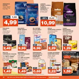 Gazetka promocyjna Real - Gazetka - ważna od 11.11 do 11.11.2023 - strona 10 - produkty: banane, bärenmarke, Becher, bella crema, bohne, bohnen, butter, buttermilch, Cap, corny, dallmayr, dallmayr capsa, Dr. Oetker, eis, hafer, kaffee, kaffeepads, kölln, konfitüre, konfitüre extra, lavazza, melitta, milch, mövenpick, mövenpick kaffee, müsli, Müsliriegel, natur, pflaume, reis, riegel, schoko, tee, Ti, vita, vitalis, vitalis müsli, ZTE