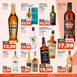 Gazetka promocyjna Real - Gazetka - ważna od 11.11 do 11.11.2023 - strona 21 - produkty: Ardbeg, asbach uralt, eier, eierlikör, eis, Havana Club, islay single malt, jack daniel, Jack Daniel’s, LG, likör, Malibu, martini, Metaxa, reis, rum, scotch, scotch whisky, single malt, tennessee whiskey, Ti, wein, weinbrand, whiskey, whisky, ZTE