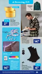 Gazetka promocyjna AldiSud - IN ZWEI WOCHEN - Gazetka - ważna od 24.09 do 24.09.2022 - strona 11 - produkty: alle artikel ohne dekoration, Arbeitssocken, Bau, baumwolle, Beba, Brei, dekoration, dell, eis, elle, fernbedienung, gin, hemd, kleid, Kleidung, leds, Mode, reis, socken, Ti, wolle, ZTE