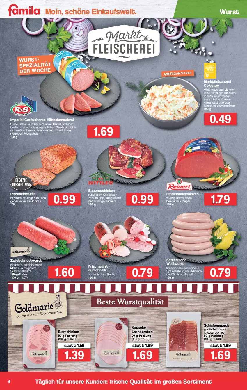 Aktueller Prospekt Famila - Prospekte - von 22.11 bis 27.11.2021 - strona 4