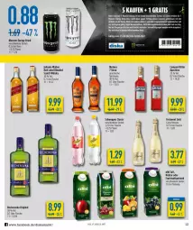 Gazetka promocyjna Diska - Prospekte - Gazetka - ważna od 30.04 do 30.04.2022 - strona 12 - produkty: Becher, Becherovka, campari, coupon, coupons, drink, Drink Dose, eis, energy drink, erde, flasche, freixenet, frucht, fruchtsaft, fruchtsaftgetränk, getränk, gin, hero, johnnie walker, Metaxa, monster, Monster Energy, Nektar, saft, schweppes, scotch, scotch whisky, sekt, Ti, whisky