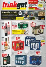Gazetka promocyjna Trinkgut - Prospekte - Gazetka - ważna od 31.08 do 31.08.2024 - strona 1 - produkty: eis, tee, Ti