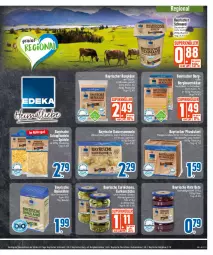 Gazetka promocyjna Edeka - Angebote der Woche - Gazetka - ważna od 07.10 do 07.10.2023 - strona 11 - produkty: auer, Bau, Bauer, Becher, Bergkäse, beutel, bio, brot, dinkelmehl, eis, gurke, gurken, Kaiser, Kaisersemmel, Käse, korn, Kornbrot, mehl, natur, nudel, nudeln, reis, rote bete, Sauerrahm, schmand, schnitten, Semmel, Ti, vollkornbrot, ZTE