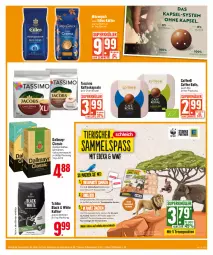 Gazetka promocyjna Edeka - Angebote der Woche - Gazetka - ważna od 07.10 do 07.10.2023 - strona 13 - produkty: ball, beutel, bio, bohne, bohnen, dallmayr, eis, kaffee, kaffee ganze bohnen, kaffeekapseln, lack, mövenpick, reis, sim, tassimo, Tchibo, ZTE