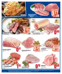 Gazetka promocyjna Edeka - Angebote der Woche - Gazetka - ważna od 07.10 do 07.10.2023 - strona 14 - produkty: Abtei, Bau, beef, braten, burger, deka, eis, fleisch, gewürz, gulasch, jungbullen, natur, pute, reis, rind, roastbeef, rollbraten, saft, schnitzel, schwein, schweine, schweine-schnitzel, Ti, wein, weine, ZTE