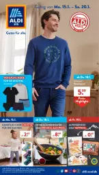 Gazetka promocyjna AldiSud - IN ZWEI WOCHEN - Gazetka - ważna od 20.01 do 20.01.2023 - strona 1 - produkty: aldi, auto, eis, ente, gin, jeans, küche, Küchen, Küchenhelfer, leine, Mode, nuss, reis, Stretchjeans, Ti, tiefpreis, up2fashion
