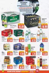 Gazetka promocyjna E Center - Angebote der Woche - Gazetka - ważna od 18.06 do 18.06.2022 - strona 11 - produkty: Alwa, Berger, bier, bio, bügel, bügelflasche, Cap, capri-sun, coca-cola, cola, eis, elle, erfrischungsgetränk, flasche, frucht, fruchtsäfte, getränk, glasflasche, limo, limonade, mineralwasser, mönchshof, natur, natürliches mineralwasser, Nektar, orange, pils, pilsener, pilsner, radeberger, radeberger pilsner, reis, rel, ring, säfte, sinalco, Spaten, Spezi, störtebeker, Ti, veltins, vitrex, volvic, wasser, zitrone, ZTE