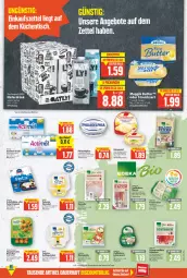 Gazetka promocyjna E Center - Angebote der Woche - Gazetka - ważna od 18.06 do 18.06.2022 - strona 7 - produkty: actimel, ananas, angebot, angebote, bacon, Becher, beutel, bio, butter, danone, deka, drink, edeka bio, eier, eiersalat, eis, erde, feta, frischkäse, frischkäsezubereitung, Frühstücksspeck, Geflügel, geflügelsalat, gin, hafer, Haferdrink, Käse, kasseler, leberwurst, LG, mandarine, mandarinen, meggle, milch, mozzarella, philadelphia, rapsöl, reis, rel, salami, salat, schafskäse, schinken, schnittlauch, Speck, Streichzart, Ti, Vegeta, wurst, ZTE