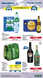 Gazetka promocyjna Metro - Wochen-Angebote - Gazetka - ważna od 13.12 do 13.12.2025 - strona 13 - produkty: Alwa, angebot, baileys, Belgische Pralinen, bier, cola, eis, ferrero, Ferrero Rocher, flasche, früchte, getränk, getränke, gin, Kugel, LG, lindor, lindt, meeresfrüchte, mineralwasser, Mütze, Palette, pralinen, raffaello, Ti, veltins, volvic, wasser, weissbier