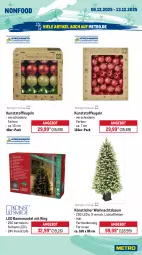 Gazetka promocyjna Metro - Wochen-Angebote - Gazetka - ważna od 13.12 do 13.12.2025 - strona 27 - produkty: angebot, Bau, fernbedienung, Kugel, Mantel, Metro, ring, Ti, Weihnachtsbaum