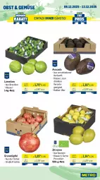 Gazetka promocyjna Metro - Wochen-Angebote - Gazetka - ważna od 13.12 do 13.12.2025 - strona 8 - produkty: angebot, avocado, Becher, eis, fisch, fische, Fischer, fleisch, frischfisch, früchte, grana, Granatäpfel, lachs, limette, limetten, meeresfrüchte, Metro, Mett, metten, Nordsee, obst, Rana, Räucherlachs, salat, salz, Schere, schott, Ti, tisch, zitrone, zitronen