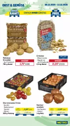 Gazetka promocyjna Metro - Wochen-Angebote - Gazetka - ważna od 13.12 do 13.12.2025 - strona 9 - produkty: angebot, arla, auer, Becher, beutel, bio, cherrytomaten, eis, erdnüsse, feinjoghurt, frischkäse, galbani, Gemüsezwiebel, joghur, joghurt, jumbo, Käse, mac, milch, mövenpick, mozzarella, obst, reis, rel, Ti, tomate, tomaten, weidemilch, zwiebel, zwiebeln