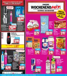 Gazetka promocyjna Hit - Wochenprospekt - Gazetka - ważna od 21.09 do 21.09.2024 - strona 15 - produkty: alkohol, baguette, beutel, Bistro Baguette, Brei, Cap, captain morgan, coupon, dallmayr, Dr. Oetker, drink, eis, flasche, getränk, getränke, getränkesirup, gin, glaskaraffe, Karaffe, Kinder, krone, mac, maggi, miracel, miracel whip, ravioli, red bull, reis, sirup, smirnoff, Soda, sodastream, Sprudel, spülmaschinen, Ti, Tiere, vodka, wasser, Yo, ZTE