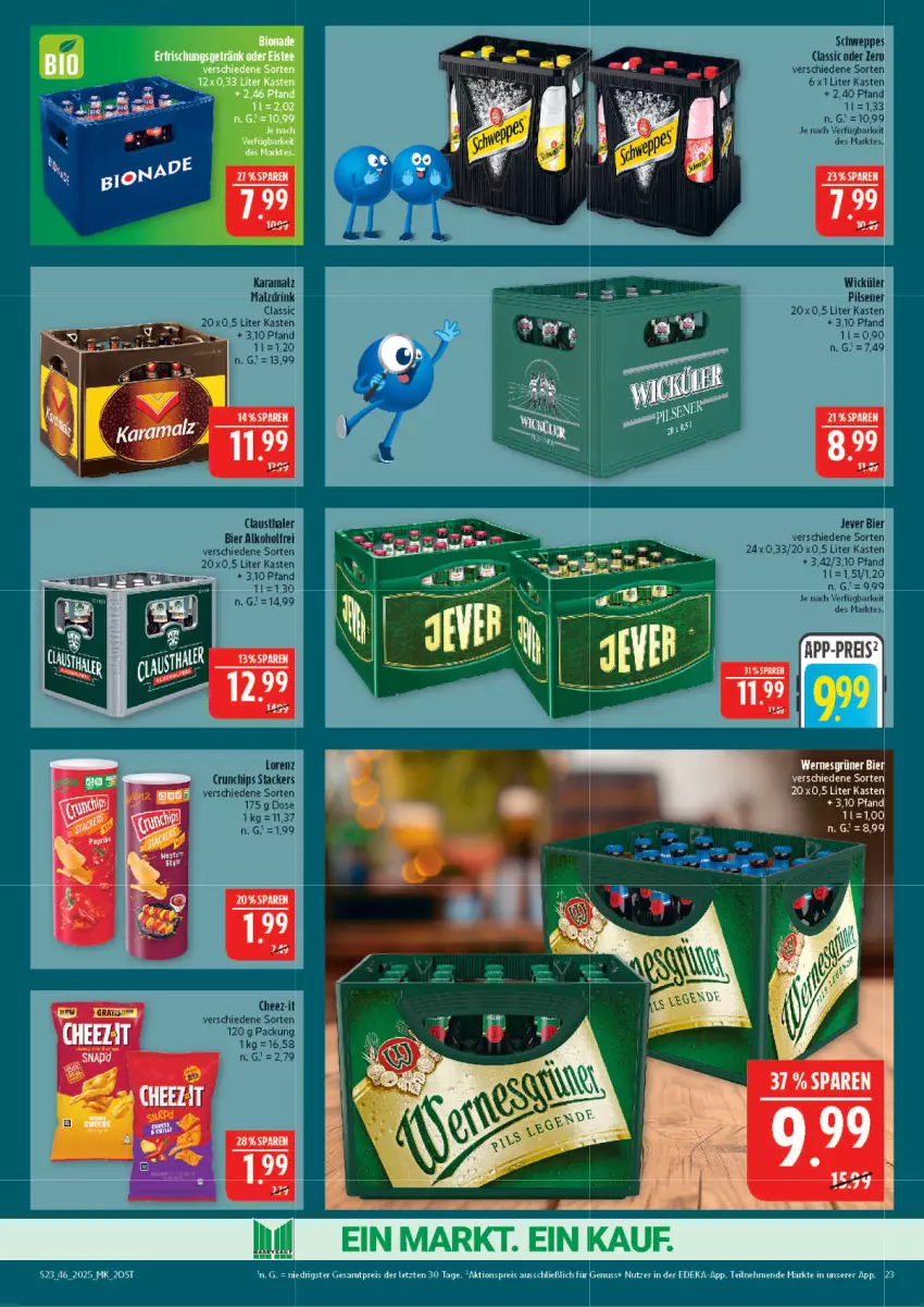 Aktueller Prospekt Marktkauf - Prospekt - von 09.11 bis 15.11.2025 - strona 23 - produkty: aktionspreis, bier, deka, eis, eistee, ente, erfrischungsgetränk, getränk, nuss, reis, tee, Ti, ZTE