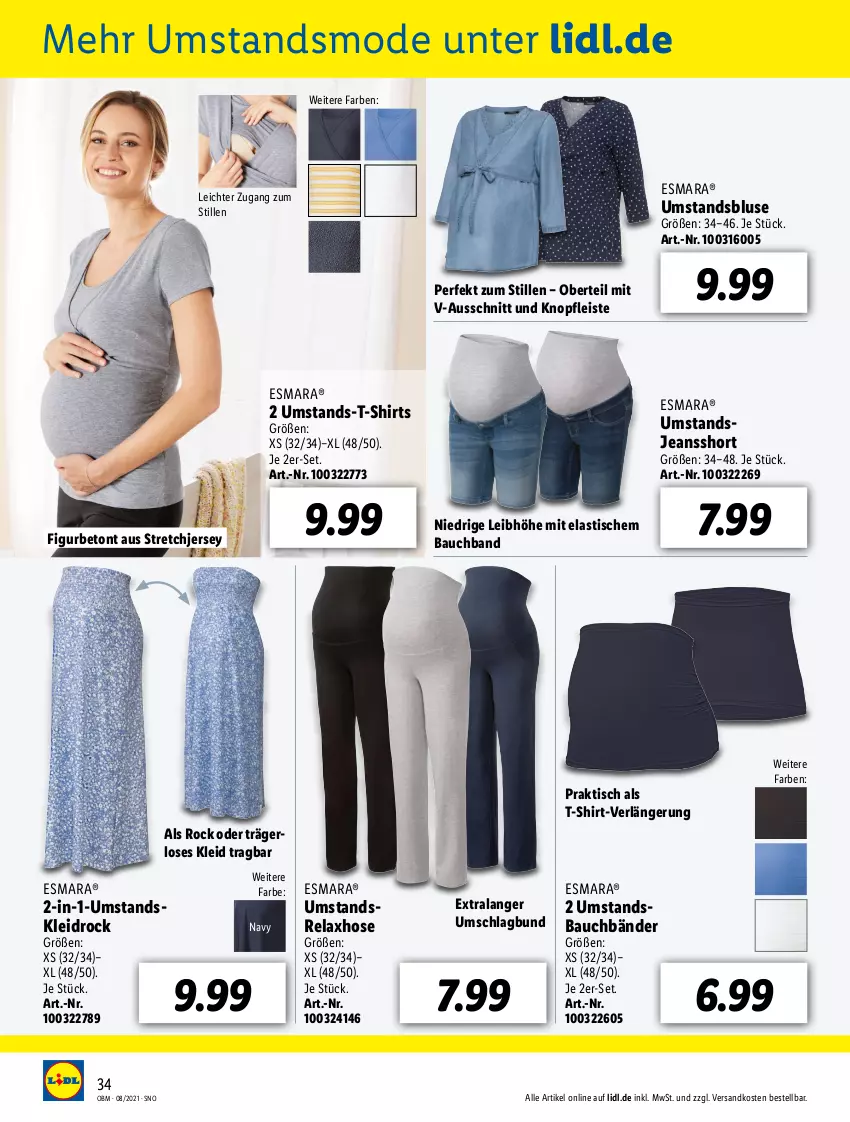 Aktueller Prospekt Lidl - Aktuelle Onlineshop-Highlights - von 01.08 bis 31.08.2021 - strona 34