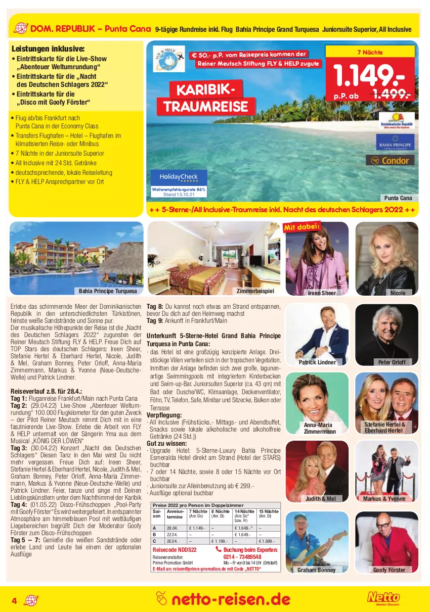 Aktueller Prospekt Netto Marken-Discount - Reisemagazin November - von 28.10 bis 30.11.2021 - strona 4