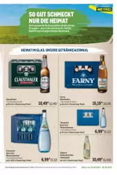 Gazetka promocyjna Metro - Regionaler Flyer - Gazetka - ważna od 30.06 do 30.06.2025 - strona 105 - produkty: Alwa, aust, bier, Blüte, clausthaler, flasche, getränk, getränke, holunder, holunderblüte, limo, limonade, mac, mineralwasser, Palette, Ti, wasser