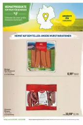 Gazetka promocyjna Metro - Regionaler Flyer - Gazetka - ważna od 30.06 do 30.06.2025 - strona 110 - produkty: angebot, angebote, bockwurst, decke, elle, getränk, getränke, Palette, Ria, schwamm, teller, Ti, wurst