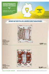 Gazetka promocyjna Metro - Regionaler Flyer - Gazetka - ważna od 30.06 do 30.06.2025 - strona 120 - produkty: angebot, angebote, Bau, bratwurst, decke, elle, getränk, getränke, gin, knacker, original thüringer, Palette, Ria, ring, rostbratwurst, teller, thüringer rostbratwurst, Ti, wurst