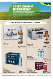 Gazetka promocyjna Metro - Regionaler Flyer - Gazetka - ważna od 30.06 do 30.06.2025 - strona 83 - produkty: Alwa, berliner, berliner kindl, brause, eis, flasche, getränk, getränke, himbeer, Jubiläums, mac, Meister, mineralwasser, Palette, pils, pilsener, Ti, waldmeister, wasser
