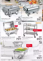 Gazetka promocyjna Selgros - Gastronomie - Gazetka - ważna od 02.11 do 02.11.2022 - strona 39 - produkty: Behälter, Brennpaste, decke, Deckel, edelstahl, eis, elle, LG, reis, Sport, Ti, Transportwagen, wasser