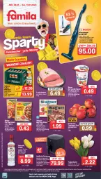 Gazetka promocyjna Famila - Prospekte - Gazetka - ważna od 13.01 do 13.01.2024 - strona 1 - produkty: akku, angebot, angebote, auer, Bau, Bauer, Becher, beutel, Blüte, braten, eis, elle, flasche, fritteuse, frucht, fruchtjoghurt, handstaubsauger, joghur, joghurt, kracher, lachs, Lachsbraten, maggi, maggi fix, natur, pizza, reis, smirnoff, staubsauger, tafeläpfel, teller, Ti, Tiere, veltins, vodka, wagner, ZTE