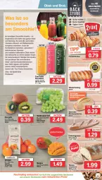 Gazetka promocyjna Famila - Prospekte - Gazetka - ważna od 13.01 do 13.01.2024 - strona 3 - produkty: auer, backwaren, baguette, ball, bier, Biere, brot, brötchen, eis, erde, flasche, früchte, kiwi, mac, mango, mangos, Meister, obst, Obst und Gemüse, Ofen, orange, orangen, reis, saft, Schal, Schale, smoothie, smoothies, snack, steinofen, stube, tafeltrauben, Ti, trauben, true fruits, uhr, und gemüse, vita, Vitamine, weizenmischbrot, würstchen, ZTE