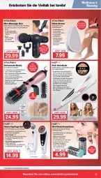Gazetka promocyjna Famila - Prospekte - Gazetka - ważna od 13.01 do 13.01.2024 - strona 34 - produkty: bürste, decke, eis, elle, epilierer, gesichtspflege, Haarentfernung, Kinder, kraft, latte, led-licht, leine, Massagegerät, Pinzette, Rasierklinge, rasierklingen, reiniger, Reinigung, reis, rwe, Schal, Shaver, teller, Ti, Tiere, tisch, Trockner, vita, vitalis