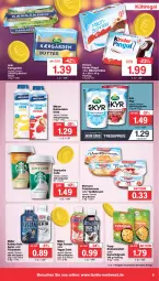 Gazetka promocyjna Famila - Prospekte - Gazetka - ważna od 13.01 do 13.01.2024 - strona 9 - produkty: arla, arla skyr, Ayran, Becher, butter, buttermilch, drink, ehrmann, eis, ferrero, flasche, frucht, früchte, kartoffel, kartoffeln, Kefir, Kinder, kinder pingui, kühlregal, LG, milch, Milchschnitte, milram, Müller, pingui, Popp, regal, reis, Skyr, starbucks, Ti, vanille, ZTE