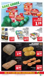 Gazetka promocyjna Marktkauf - Prospekt - Gazetka - ważna od 27.07 do 27.07.2024 - strona 13 - produkty: aioli, Becher, braten, brot, brötchen, ciabatta, creme, eis, flasche, gewürz, kartoffel, Kartoffelbrot, Käse, Käsezwirbel, korn, Kornbrot, milram, olive, oliven, quark, rama, reis, Ti, vollkornbrot, Weizenbrot, zaziki, ZTE