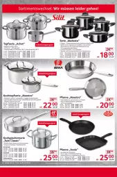 Gazetka promocyjna Selgros - Non Food - Gazetka - ważna od 18.09 do 18.09.2024 - strona 6 - produkty: braten, Bratentopf, braun, decke, Deckel, edelstahl, eis, elle, fleisch, Fleischtopf, geschirr, Geschirrserie, Glasdeckel, grill, Grillpfanne, karamell, Kochtopf, Mode, pfanne, sandwich, schmorpfanne, sigma, stielkasserolle, Ti, topf