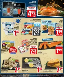 Gazetka promocyjna Edeka - Prospekte - Gazetka - ważna od 03.01 do 03.01.2027 - strona 13 - produkty: aqua, Becher, deka, Dorade, filet, filets, fisch, fischstäbchen, garnelen, hering, Herings, heringsfilets, iglo, lachs, lachsfilet, nadler, natur, natura, pasta, riesengarnelen, ring, sahne, salat, saupiquet, Schal, Schale, schlemmer-filet, thunfisch, trolli