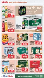 Gazetka promocyjna Famila - Prospekte - Gazetka - ważna od 15.04 do 15.04.2023 - strona 16 - produkty: Alwa, Bad, bitburger, budweiser, burger, eis, flasche, glasflasche, granini, jever, jever pilsener, krombache, krombacher, limo, mineralwasser, monte, Paula, paulaner, pils, pilsener, premium pils, reis, saft, schöfferhofer, Spezi, tee, Ti, usb, volvic, wasser, WICK, ZTE