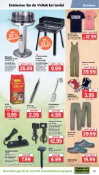 Gazetka promocyjna Famila - Prospekte - Gazetka - ważna od 15.04 do 15.04.2023 - strona 23 - produkty: Clogs, decke, dell, edelstahl, eis, elle, feuerschale, Garten, Gewächshaus, grill, grillzange, handschuhe, herren-t-shirt, Holz, holzkohle, holzkohlegrill, hose, Kohlegrill, Latzhose, LG, Mode, reis, sac, Säulengrill, Schal, Schale, schuhe, shirt, steckdose, T-Shirt, teller, Ti, timer, ZTE