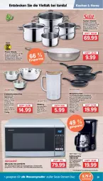 Gazetka promocyjna Famila - Prospekte - Gazetka - ważna od 15.04 do 15.04.2023 - strona 25 - produkty: auer, auto, bratpfanne, Bratpfannen-set, dauertiefpreis, decke, Deckel, edelstahl, eis, elle, fleisch, Fleischtopf, grill, herdarten, ilag, K2, mikrowelle, pfanne, pfannen, pfannen-set, reis, schüssel, Soda, stielkasserolle, teller, Ti, tiefpreis, timer, topf, Topfset, wasser, wassersprudler