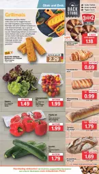 Gazetka promocyjna Famila - Prospekte - Gazetka - ważna od 15.04 do 15.04.2023 - strona 3 - produkty: backwaren, barbecue, brot, brötchen, butter, cherrytomaten, ciabatta, Croissant, eis, fleisch, grill, Grillmais, grillzange, ilag, kräuter, Krustenbrot, Laugencroissant, mais, marinade, obst, oder kräuter, paprika, paprika rot, reis, salat, Schal, Schale, stube, Ti, tomate, tomaten, uhr, veggie, würstchen, ZTE, zucchini