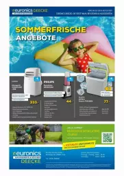 Gazetka promocyjna Euronics - Prospekte - Gazetka - ważna od 20.06 do 20.06.2023 - strona 1 - produkty: ente, klimagerät, kühlbox, Mixer, Philips, Ria, severin, standmixer, tee, Ti