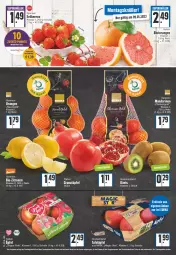 Gazetka promocyjna E Center - Angebote der Woche - Gazetka - ważna od 07.01 do 07.01.2023 - strona 6 - produkty: beere, beeren, bio, bio-zitronen, Blutorange, ente, erdbeere, erdbeeren, grana, Granatäpfel, kiwi, LG, mandarine, mandarinen, orange, orangen, Rana, Schal, Schale, tee, Ti, zitrone, zitronen