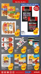 Gazetka promocyjna Penny - Prospekte - Gazetka - ważna od 22.06 do 22.06.2024 - strona 7 - produkty: beef, eis, Geflügel, jagdwurst, Käse, Käsekrainer, leberkäs, leberkäse, pute, reis, salami, schinken, steak, wurst, ZTE