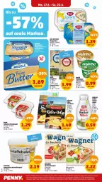 Gazetka promocyjna Penny - Prospekte - Gazetka - ważna od 22.06 do 22.06.2024 - strona 8 - produkty: Bergkäse, butter, deli reform, eis, fleisch, fleischsalat, kartoffel, kartoffelsalat, Käse, LG, margarine, meggle, mozzarella, Popp, reis, rel, salat, salz, tee, Ti, wagner, ZTE