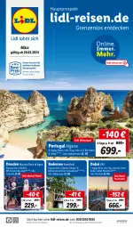 Gazetka promocyjna Lidl - März Reise-Highlights - Gazetka - ważna od 31.03 do 31.03.2024 - strona 1 - produkty: buch, decke, eier, eis, LG, reis, Ti, uhr