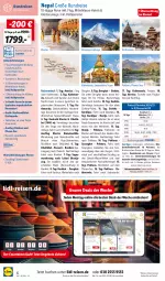 Gazetka promocyjna Lidl - März Reise-Highlights - Gazetka - ważna od 31.03 do 31.03.2024 - strona 6 - produkty: angebot, angebote, Brei, buch, Buddha, decke, dip, eis, gin, heinz, inklusivleistungen, reis, reiseveranstalter, reiseverlauf, Ti, tisch, uhr, wasser, ZTE