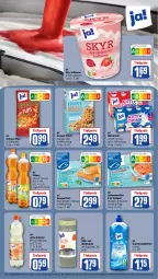 Gazetka promocyjna Rewe - Prospekte - Gazetka - ważna od 29.07 do 29.07.2023 - strona 5 - produkty: Becher, beere, drink, eis, eistee, erdbeere, erdnuss, filet, geschirr, geschirrspülmittel, Käse, kräuter, melone, müsli, nuss, paprika, pfirsich, reis, schlemmerfilet, schorle, Skyr, spülmittel, tee, Ti, tiefpreis, tomate, tomaten